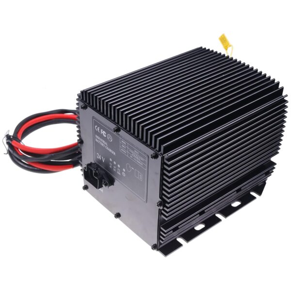 Cargador de Batería FridayParts D-DW007-QB2425 24V 25A 700W Negro para Genie Skyjack JLG