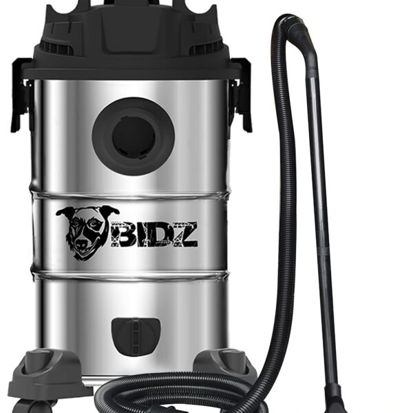 BIDZ 8 galones, potente motor de 6 caballos de fuerza, potencia de succión de elevación de agua de 65 pulgadas, sistema