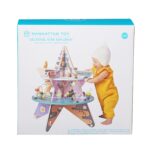 Centro de Actividades de Madera Manhattan Toy Celestial Star Explorer Modelo 162590 Dos Pisos con Cuentas Giradores y Pl
