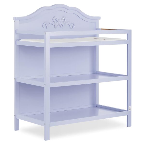 Cambiador Sweetpea Baby Jasmine Dream On Me 6044AU-LAVD Lavanda Madera de Pino de Nueva Zelanda con Protector de Colchón