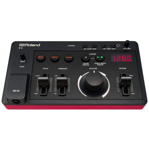 Roland AIRA Compact E-4 VOICE TWEAKER| Herramienta de interpretación vocal con potentes efectos de transformador de voz