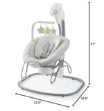 Columpio para Bebé Graco Sway2Me 2156187 Colección Watson