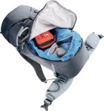 Mochila Deuter Guide 34+8 Guía 34+8 Alpine Climbing y Mountaineering 42 Litros Shale Negro Nailon