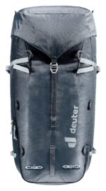 Mochila Deuter Guide 34+8 Guía 34+8 Alpine Climbing y Mountaineering 42 Litros Shale Negro Nailon