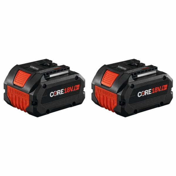Batería Bosch GBA18V80-2PK 18V CORE18V Litio 8 Ah Paquete de 2