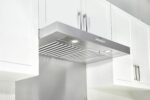 KOBE Range Hoods RAX2130SQB-2 Campana extractora para debajo del gabinete, acero inoxidable