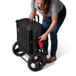 Vagón Cochecito Radio Flyer Trav'ler Modelo 3974Z Plegable con Toldo UV Capacidad 120 Libras