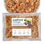 Alimento Congelado para Perros JustFoodForDogs FBS100401060001 Venado y Calabaza 18 Onzas Paquete de 7