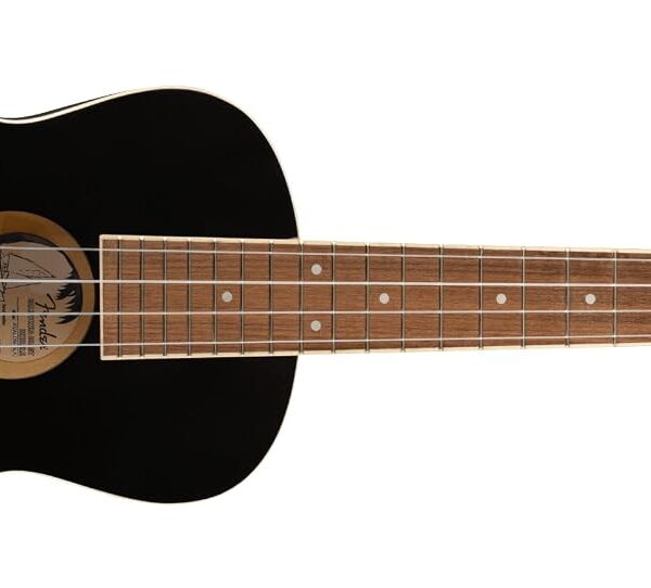 Ukelele Tenor Fender Avalon, Negro