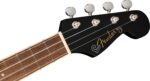 Ukelele Tenor Fender Avalon, Negro