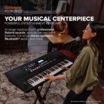 Roland E-X50 Teclado Arreglista Electrónico - Fácil de usar | Altavoces estéreo | Bluetooth | Sonidos Roland profesional