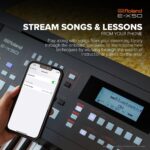 Roland E-X50 Teclado Arreglista Electrónico - Fácil de usar | Altavoces estéreo | Bluetooth | Sonidos Roland profesional
