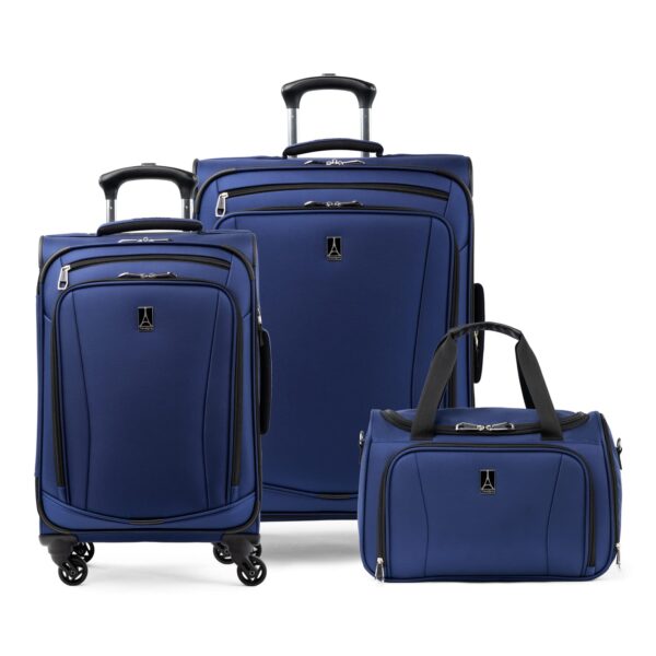 Juego de Maletas Travelpro Runway 420223A02 3 Piezas Azul Poliéster Resistente al Agua 4 Ruedas Giratorias