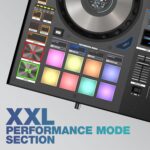 Controlador DJ Reloop Mixon 8 Pro 4 Canales Negro