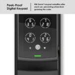 Lockly Secure Plus - Cerradura de puerta inteligente, entrada sin llave con huella digital y tarjeta RFID, teclado PIN G