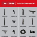 CRAFTSMAN CMXEVBE18690 aspiradora húmeda-seca de 9 galones, 4.25 HP máximos, portátil para taller, húmeda y seca con fil