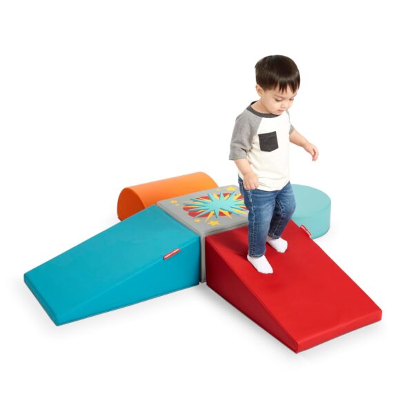 Bloques de Espuma Radio Flyer Tumble Town 726Z Set de 6 Piezas con Sonidos para Niños de 9 Meses a 3 Años