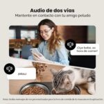 Comedero Automático para Gatos y Perros PETLIBRO PLAF103-DT con Cámara HD 1080P Wi-Fi Bandeja Doble 5 Litros Negro