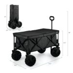 PICNIC TIME NFL Adventure Wagon Elite All-Terrain Portable Utility Wagon