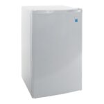 West Bend Mini refrigerador para oficina en casa o dormitorio, cuenta con una sola puerta reversible, estantes extraíble
