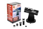 Telescopio Reflector Newtoniano Coleman AstroWatch CDB76CF 76mm 15x-150x Acabado Fibra de Carbono