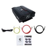 Inversor de Corriente Cummins CMN5000W 5000 Vatios 12V a 110V Onda Sinusoidal Modificada Cuatro Salidas de CA Dos Puerto