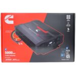 Inversor de Corriente Cummins CMN5000W 5000 Vatios 12V a 110V Onda Sinusoidal Modificada Cuatro Salidas de CA Dos Puerto