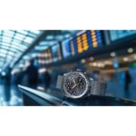 Reloj Citizen Eco-Drive Weekender AT0368-82L Cronógrafo Esfera Azul Acero Inoxidable 43 Milímetros Resistente al Agua 10