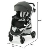 Cochecito Graco Modes Pramette DLX 2173822 3 en 1 Hamilton Poliéster