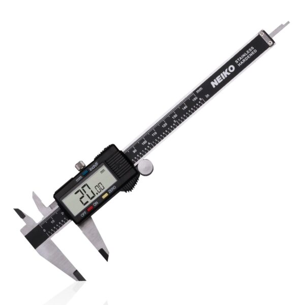 Calibrador Digital Electrónico Neiko 01407A 0-6 Pulgadas Acero Inoxidable Pantalla LCD Pack de 10