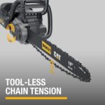 Motosierra Caterpillar DG631 60V 18 pulgadas sin escobillas con Batería y Cargador