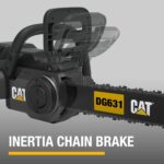 Motosierra Caterpillar DG631 60V 18 pulgadas sin escobillas con Batería y Cargador