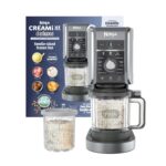 Ninja CREAMi Deluxe Máquina de Helados y Postres Congelados para Helados, Sorbetes, Batidos, Yogur Congelado y Más, 11 e