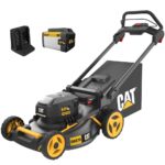 Cortacésped Caterpillar CAT DG670 Inalámbrico 60V 21 Pulgadas Sin Escobillas 3 en 1 con TorqLogic
