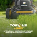 Cortacésped Caterpillar CAT DG670 Inalámbrico 60V 21 Pulgadas Sin Escobillas 3 en 1 con TorqLogic