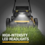 Cortacésped Caterpillar CAT DG670 Inalámbrico 60V 21 Pulgadas Sin Escobillas 3 en 1 con TorqLogic