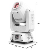 Cabezal móvil compacto Intimidator Spot 260X-Wht diseñado para eventos móviles