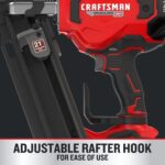 CRAFTSMAN V20 - Clavadora de marcos inalámbrica, pistola de clavos, 21 grados, hasta clavos de 3-1/4 pulgadas, herramien