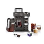 Ninja CFN601 - Sistema de café expreso, 3 estilos de café expreso, compatible con cápsulas de café de una sola porción y