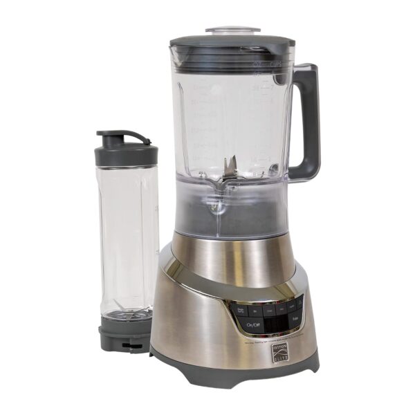 Kenmore Elite - Batidora de 1.3 HP de 64 onzas con vaso de mezcla de una sola porción de 20 onzas, potente motor de trit