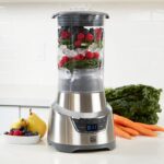 Kenmore Elite - Batidora de 1.3 HP de 64 onzas con vaso de mezcla de una sola porción de 20 onzas, potente motor de trit