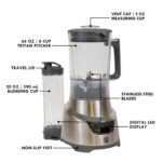 Kenmore Elite - Batidora de 1.3 HP de 64 onzas con vaso de mezcla de una sola porción de 20 onzas, potente motor de trit