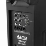 ALTO TS412 - Altavoz PA de 2500 W de 12" con mezclador de 3 canales, transmisión Bluetooth, vinculación inalámbrica de a