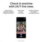 Google Nest Doorbell - (Con cable, 2ª generación) - Cámara de timbre de video con cable - Cámara de seguridad para timbr