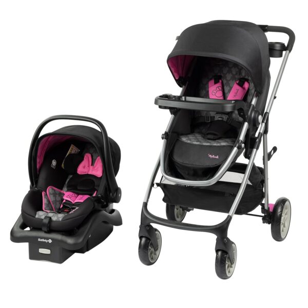 Disney Baby Minnie Mouse Grow and Go Sistema de viaje modular, Simply Minnie