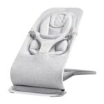Bouncer Ergobaby Evolve 3 en 1 Modelo EVLBNCLTGRYNA Gris Claro Ajustable de Múltiples Posiciones