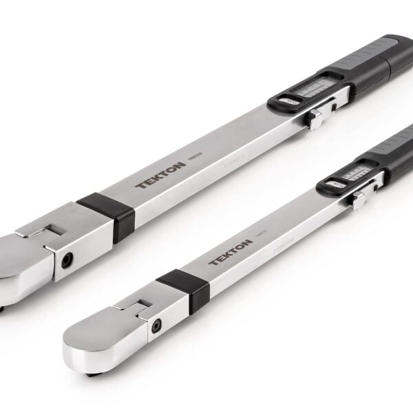 TEKTON 3/8, 1/2 Pulgada de transmisión de haz dividido de 72 dientes Juego de llaves de torsión con estuches, 2 piezas (