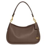 Bolso Bandolera Coach Cary CC437 B4CBD Piel Suave Color Piedra Oscura