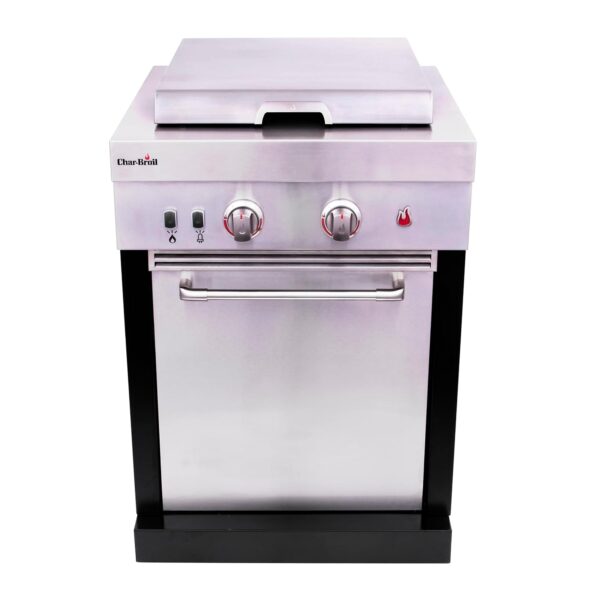 Estufa de Gas Modular Char-Broil Medallion Series 463246218 2 Quemadores Acero Inoxidable 45000 BTU