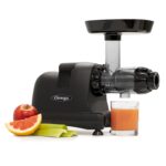 Exprimidor de prensa fría Omega, sistema nutricional todo en uno para jugo de frutas y verduras, mantequilla de nueces,